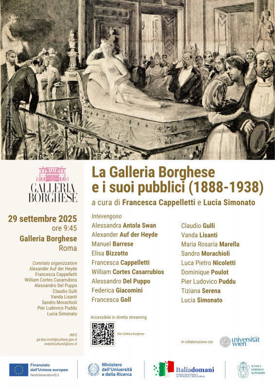 “GALLERIA BORGHESE AND ITS PUBLICS, 1888-1938”