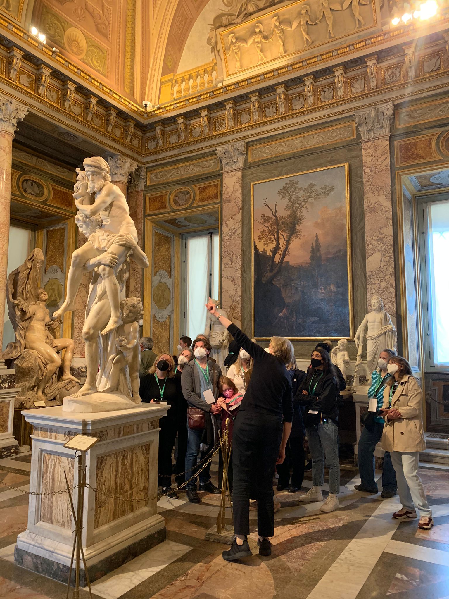 ART AND SOLIDARITY AT THE GALLERIA BORGHESE – APRIL 25TH AND MAY 1ST