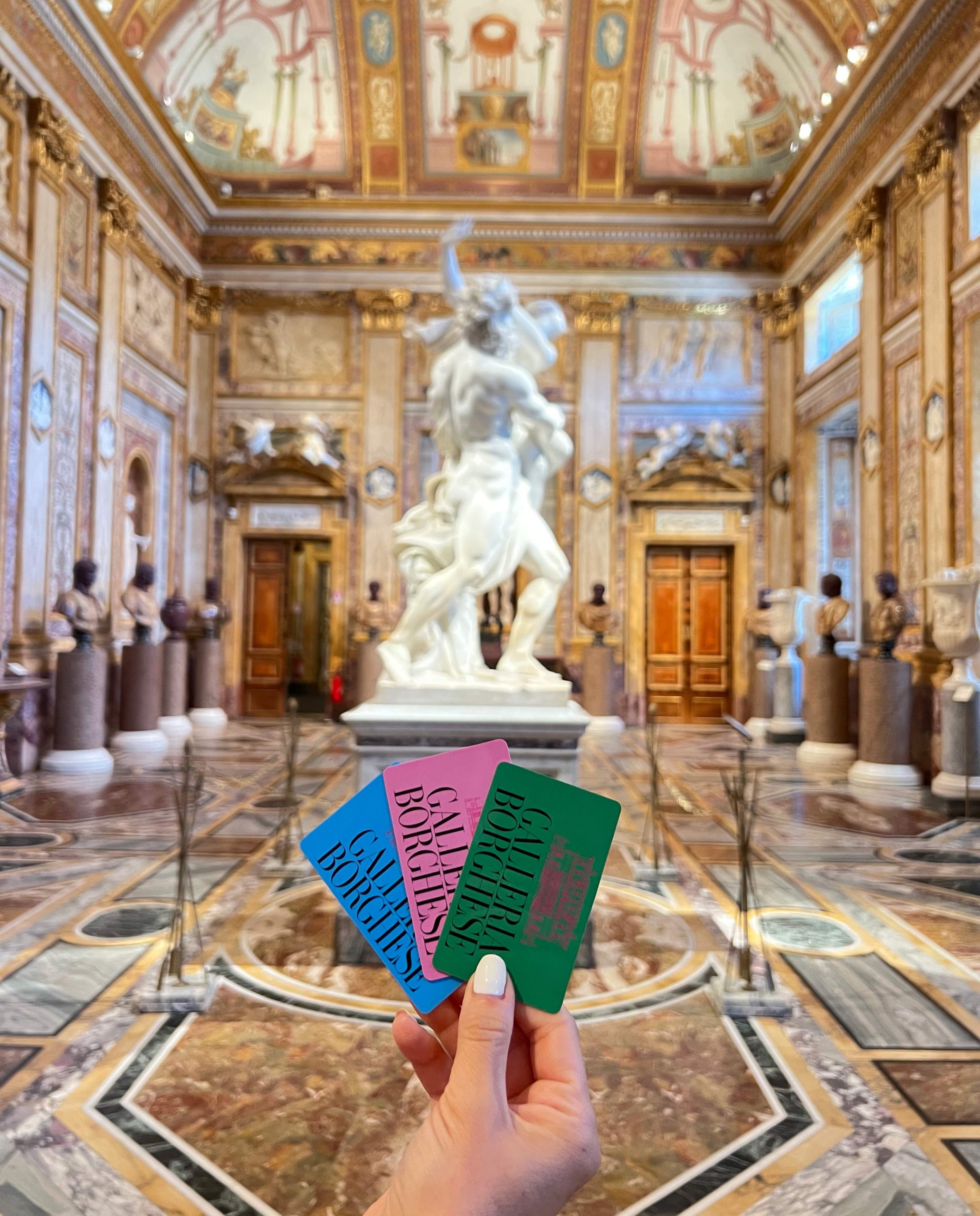 MEMBERSHIP CARD OF THE GALLERIA BORGHESE