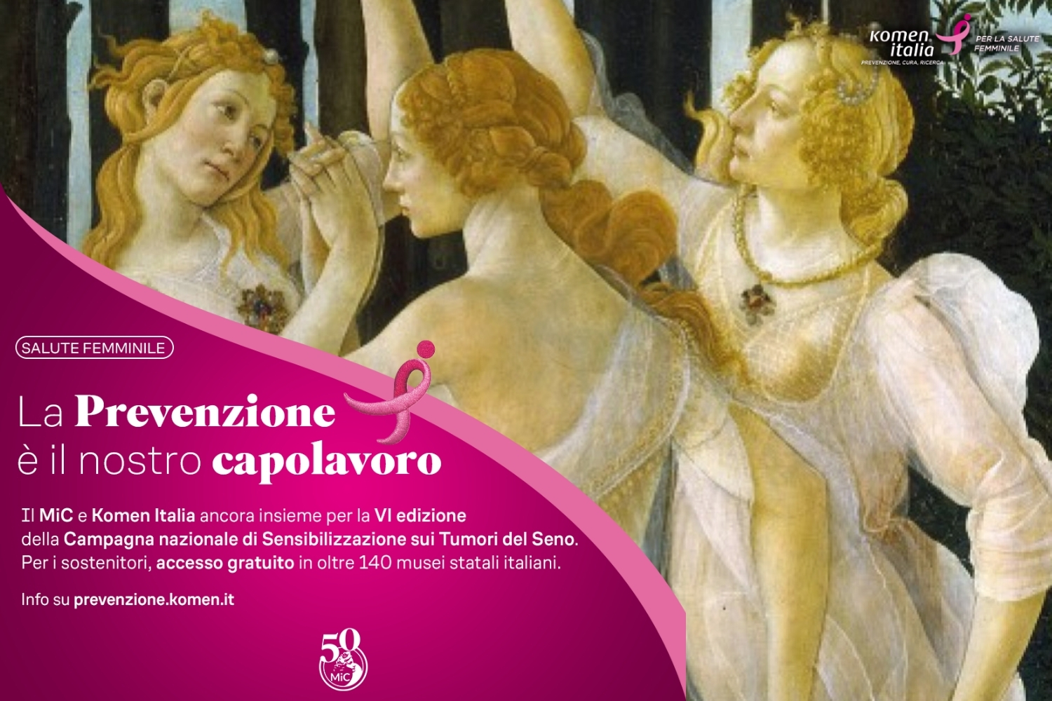 OCTOBER TURNS PINK AT THE GALLERIA BORGHESE