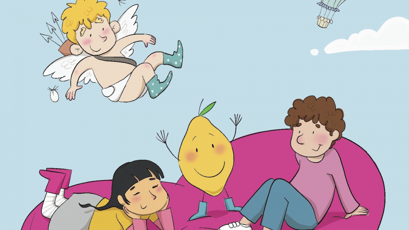 A CUPID SUPERHERO! THE NEW VIDEO FAIRY TALE FOR CHILDREN