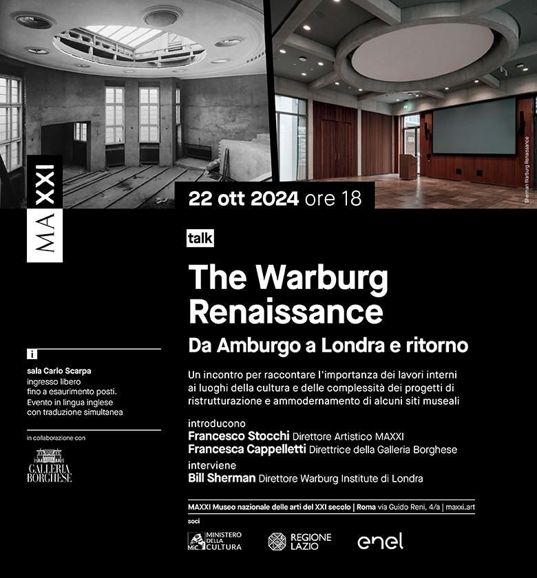 CONFERENZA: THE WARBURG RENAISSANCE FROM HAMBURG TO LONDON AND BACK